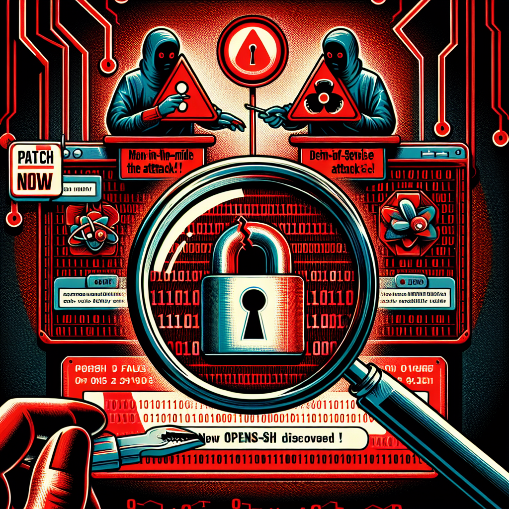  Nuevas fallas en OpenSSH permiten ataques MitM y DoS — Actualiza ya